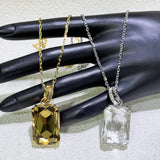 Parure Bijoux Luxe 2025 Or & Cristal Violet – Goutte d’Eau Élégance 