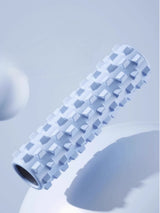 Petit Rouleau de Massage Musculaire Fitness bleu clair