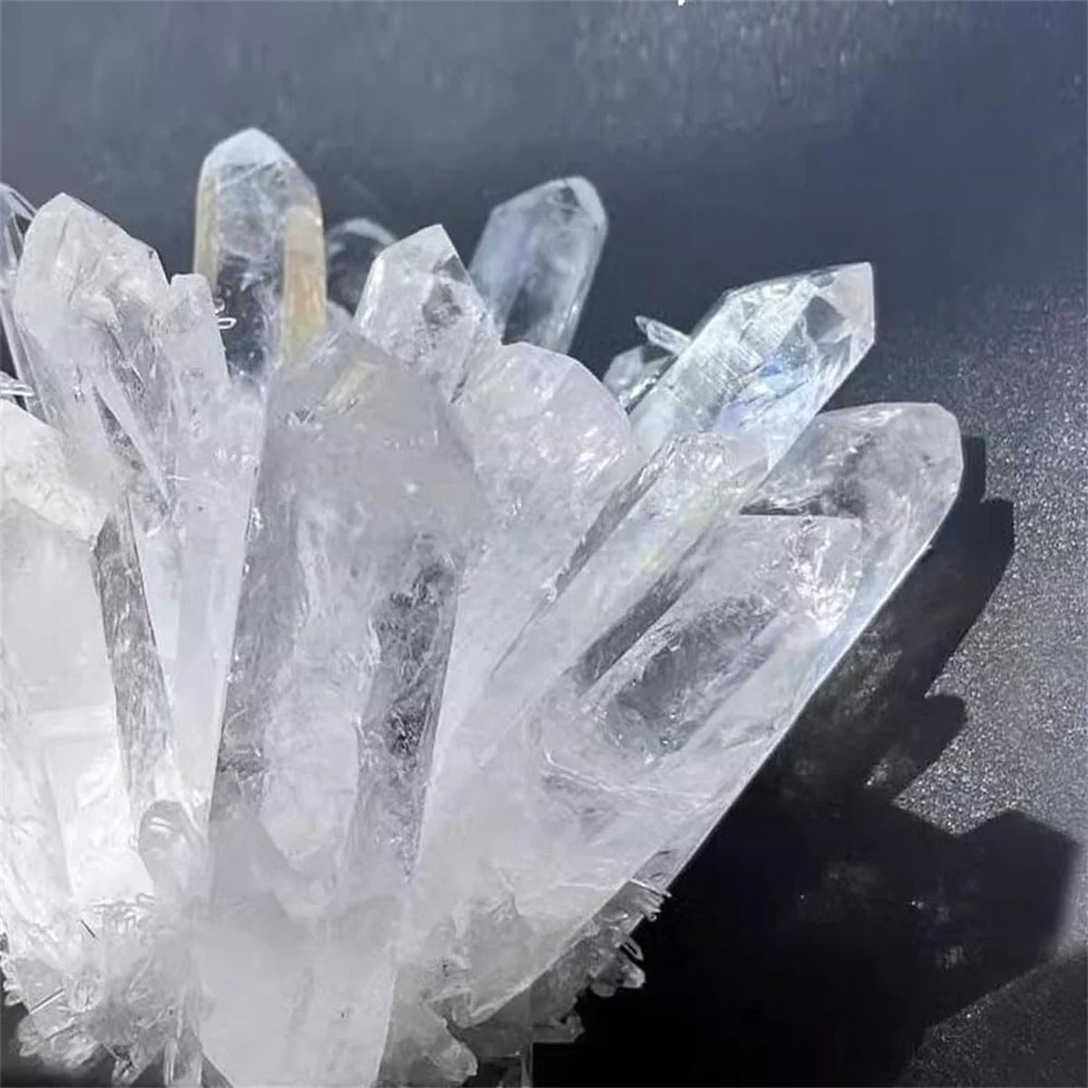 Quartz Blanc Brut Naturel – Cluster Cristal de Roche 
