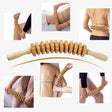 Rouleau de Massage en Bois Anti-Cellulite – Fascia & Récupération 