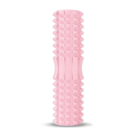Rouleau en mousse Yoga EVA Massage Musculaire Fitness rose clair