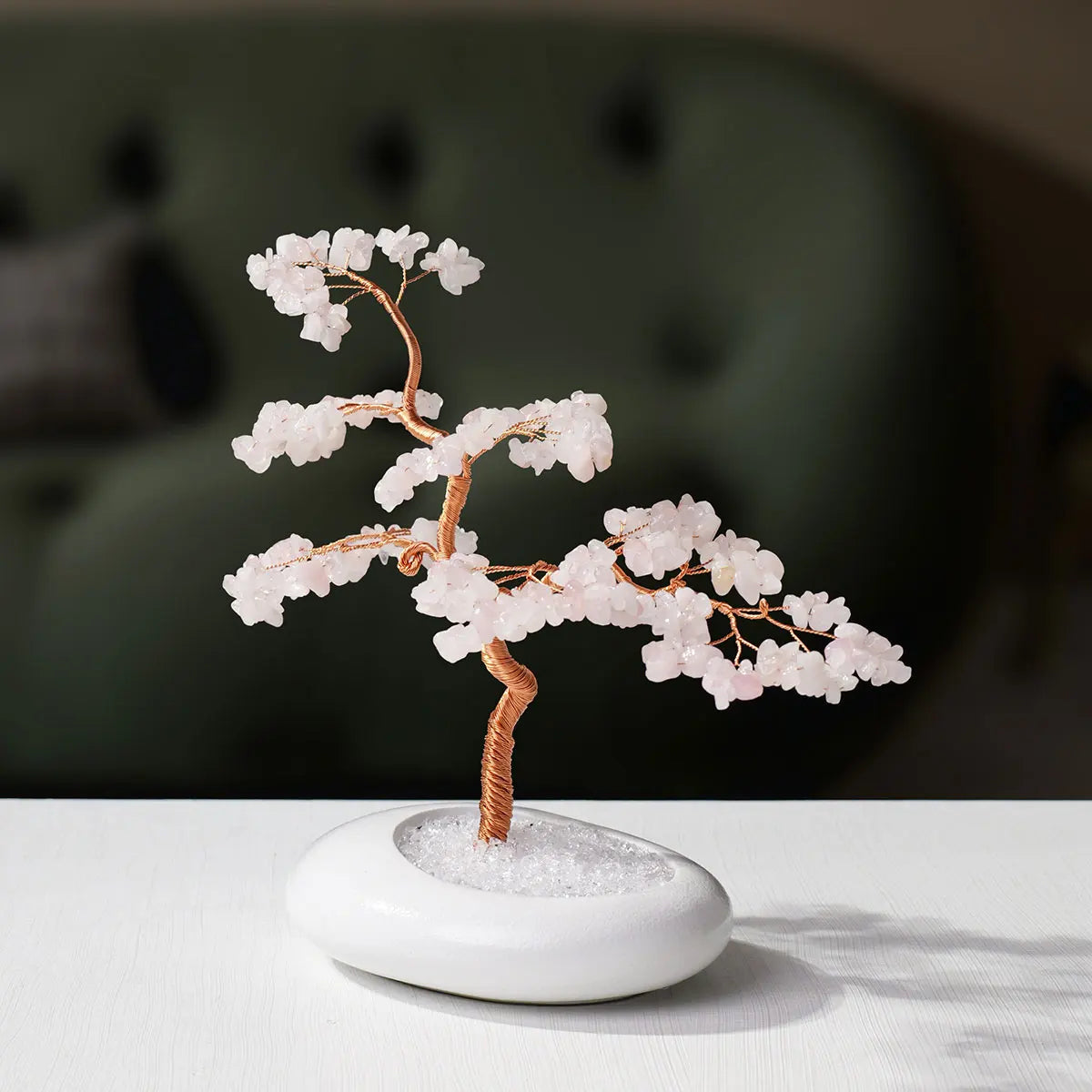 Arbre en Cristal Naturel – Décoration Feng Shui & Énergie Reiki