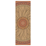 Tapis de yoga  en chêne naturel pliable, motif 1