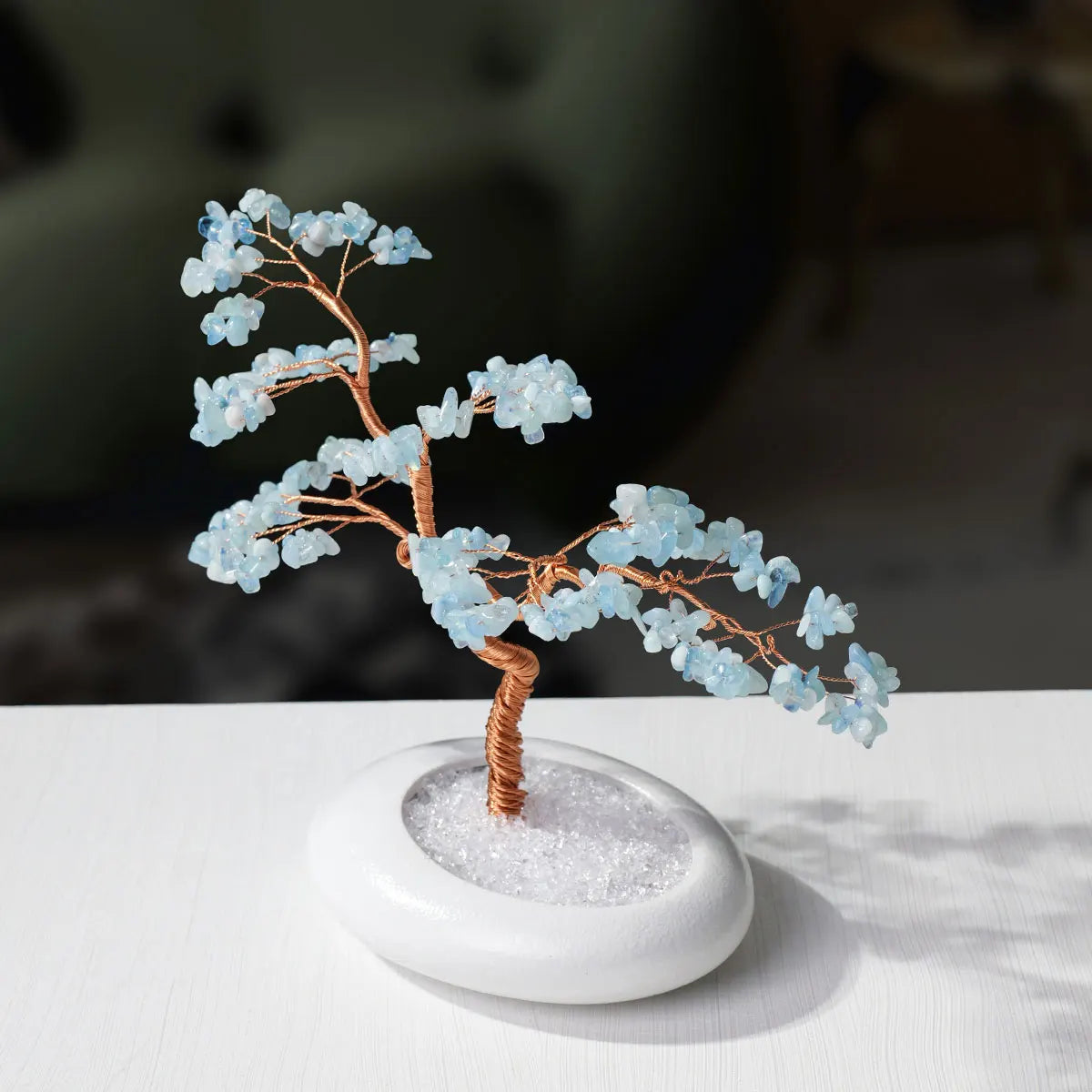 Arbre en Cristal Naturel – Décoration Feng Shui & Énergie Reiki