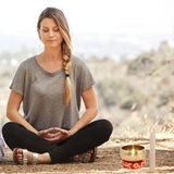Bol tibetain chantant fait main au Tibet musique 432hz pour Yoga, Méditation, Bain sonore et Sonothérapie