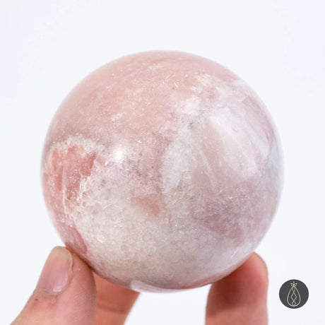 Sphère Opale Rose 5–7cm – Pierre d’Amour & Harmonie 