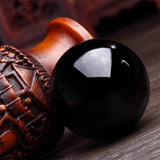 Sphère en Obsidienne – Boule de Cristal 