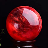 Sphère en Quartz Rouge – Boule 