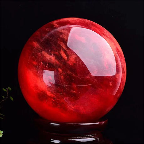 Sphère en Quartz Rouge – Boule 