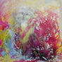 Tableau personnalisé chant d’amour Peinture vibratoire contemporaine