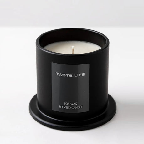 Taille Bougie Parfumée Soja & Cloche en Verre 