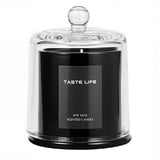 Taille Bougie Parfumée Soja & couvercle en Verre 