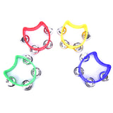Tambourin Enfant à 4 Grelots – 10 cm | Instrument Musical Éducatif & Jouet Festif