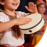 Tambourin Enfant en Bois 10 cm – Jouet Musical Éducatif à Percussion