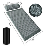 Tapis d’Acupression Yoga & Coussin – Relaxation Profonde, Massage 