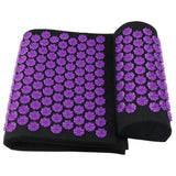 Tapis d’Acupression Yoga & Coussin Massage Corporel & Récupération Musculaire
