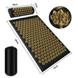 Tapis d’Acupression Yoga doré– Relaxation Profonde, Massage 