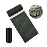 Tapis d'acupression vert foncé