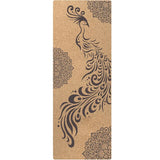 Tapis de yoga  en chêne naturel pliable, motif 2