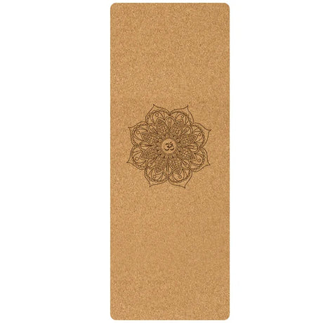 Tapis de yoga  en chêne naturel pliable, motif 6