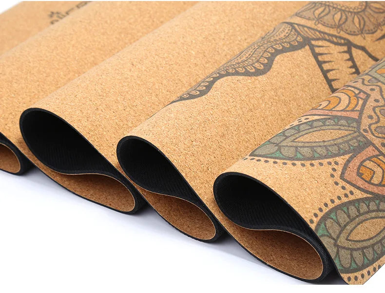 Tapis de yoga naturel en chêne naturel