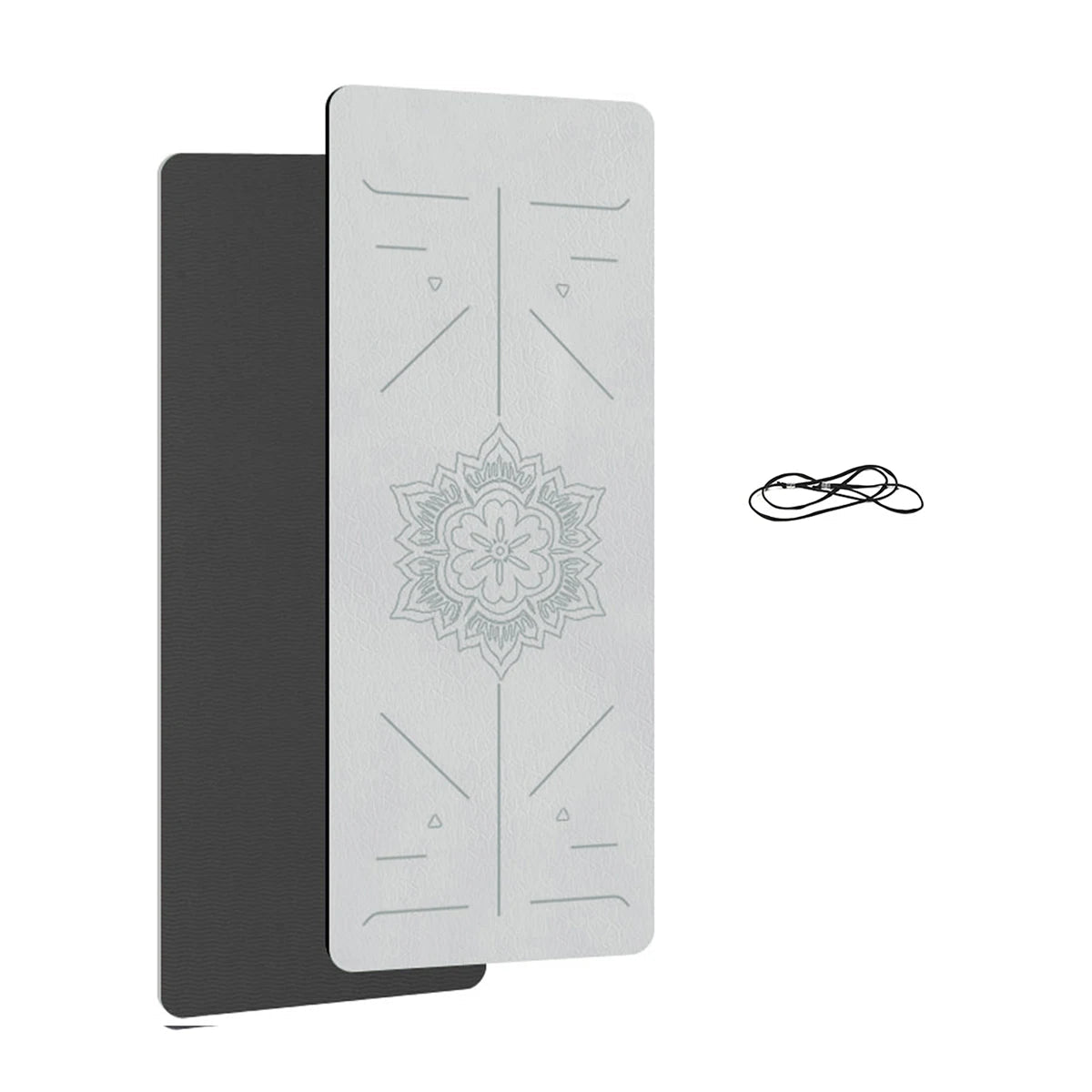 Tapis pilate blanc