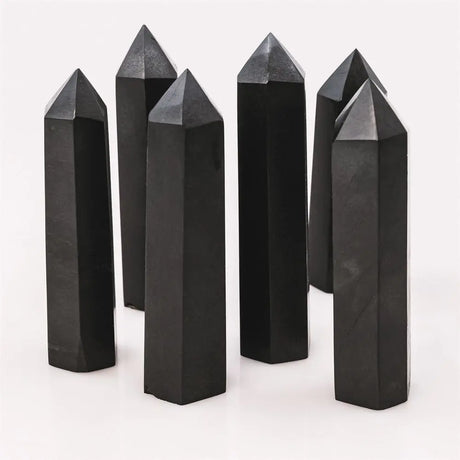 Tour en Shungite Naturelle – Pierre d’Ancrage 