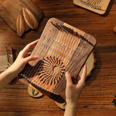 jouer du kalimba instrument manuel