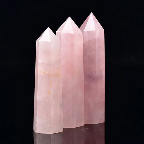 pierre naturelle obelisque quartz ose