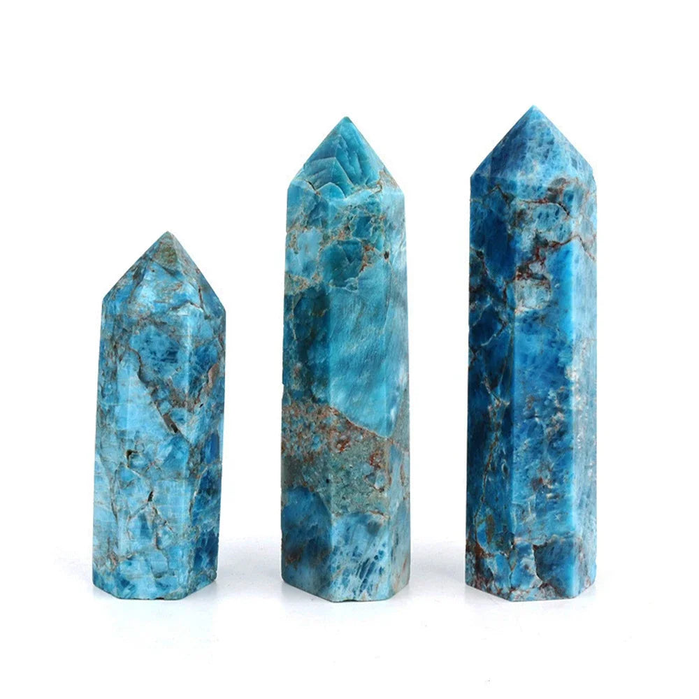 pierre naturelle obelisque turquoise