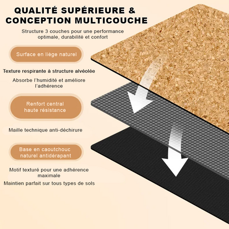 tissu multicouche chêne